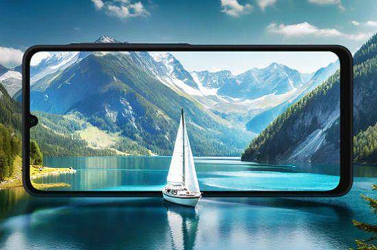 ilustrasi layar Samsung Galaxy A06 (samsung.com)