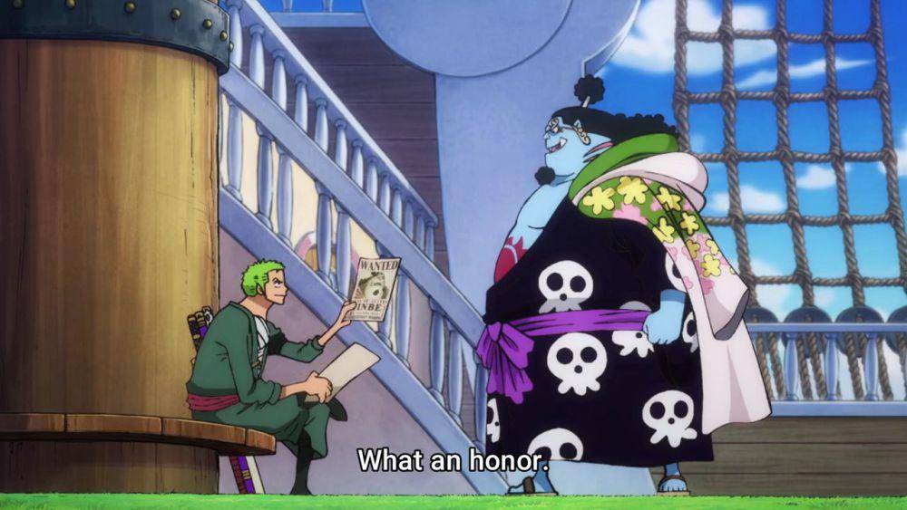 Roronoa Zoro and Jinbe (dok. Toei Animation/One Piece)