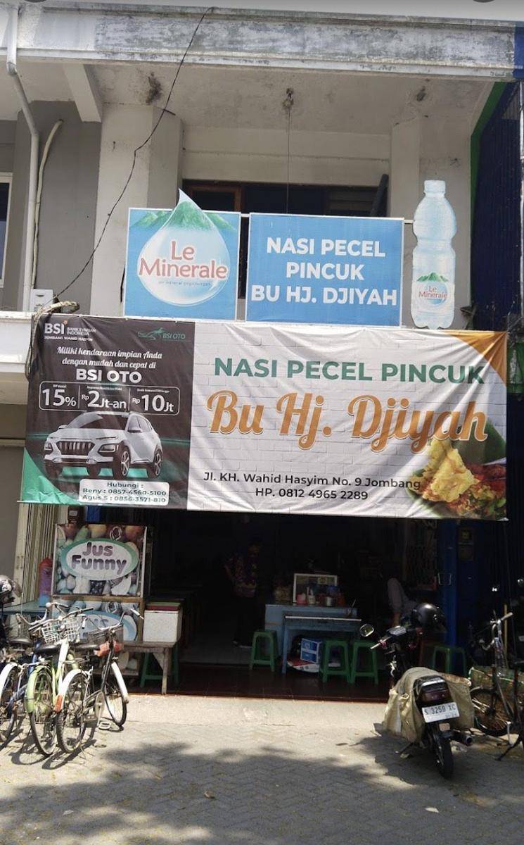 Nasi Pecel Pincuk Bu Djiyah (google.com/map/Sulaiman Rhosyid)