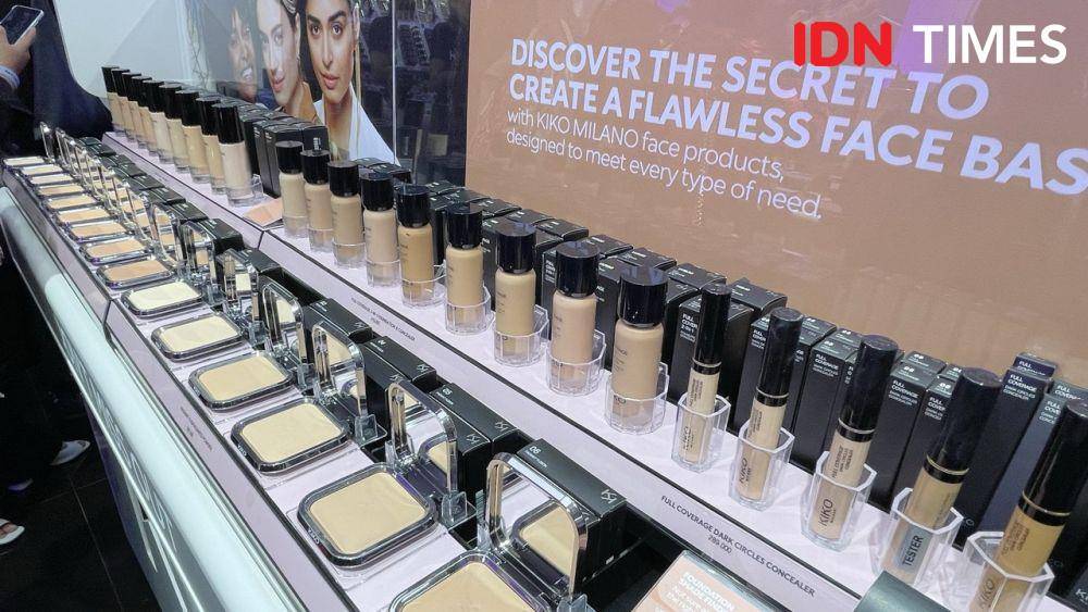 Makeup Best Seller dari KIKO Milano pada Grand Launching (17/1/25). (IDN Times/Dina Salma)