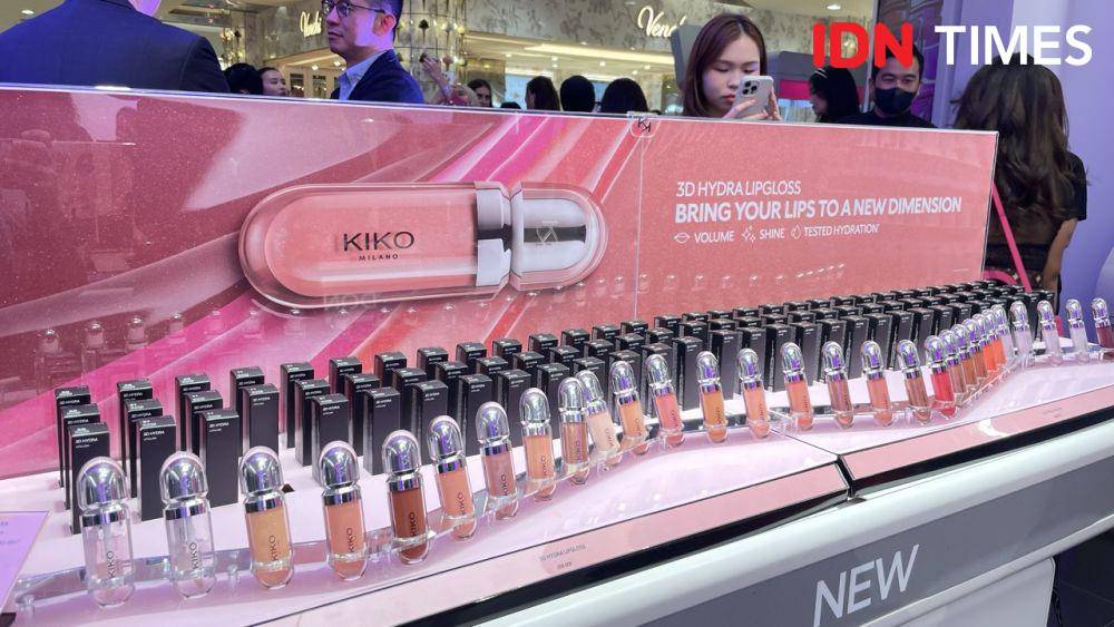 Makeup Best Seller dari KIKO Milano pada Grand Launching (17/1/25). (IDN Times/Dina Salma)