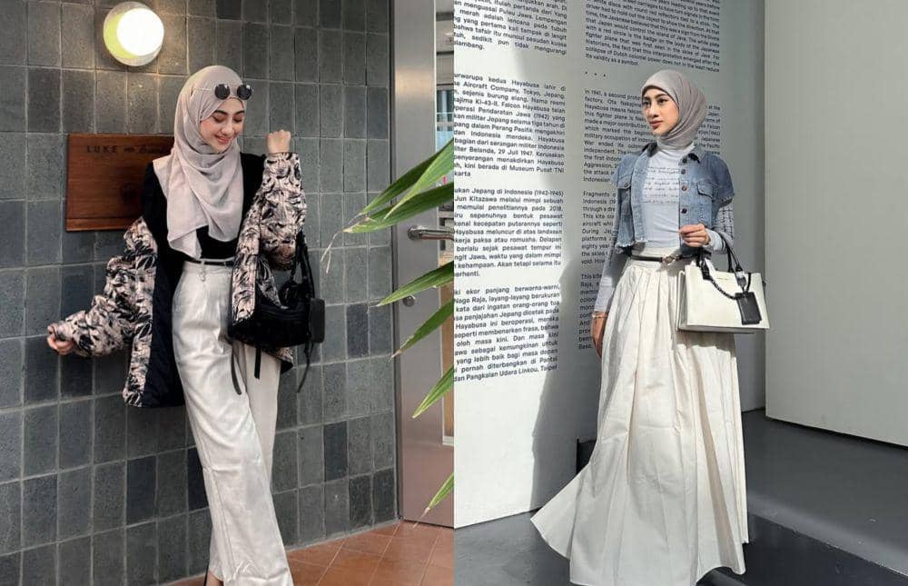 10 Smart Casual Outfit Hijab ala Nimas Azlia, Modis Banget!