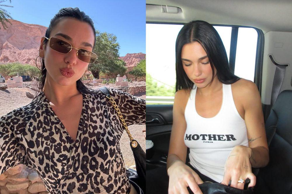 7 Potret Dua Lipa Liburan Sambil Kerja di Chili, Bahagia Banget!