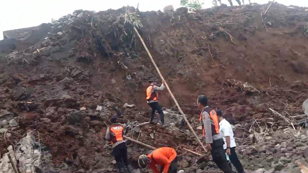 Lokasi tanah longsor di Bali yang menimbun 4 warga Magetan dan 1 warga Malang Jawa Timur. IDN Times/ Istimewa.