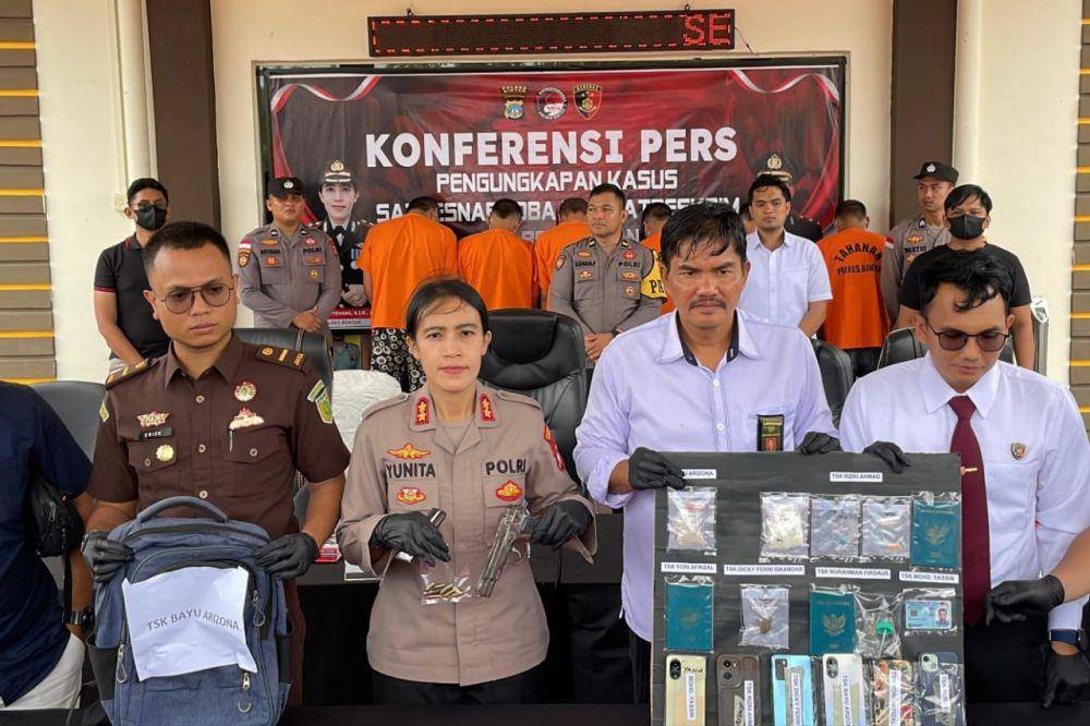 Polres Bintan Tangkap WN Malaysia Penjual Senjata Api Ilegal