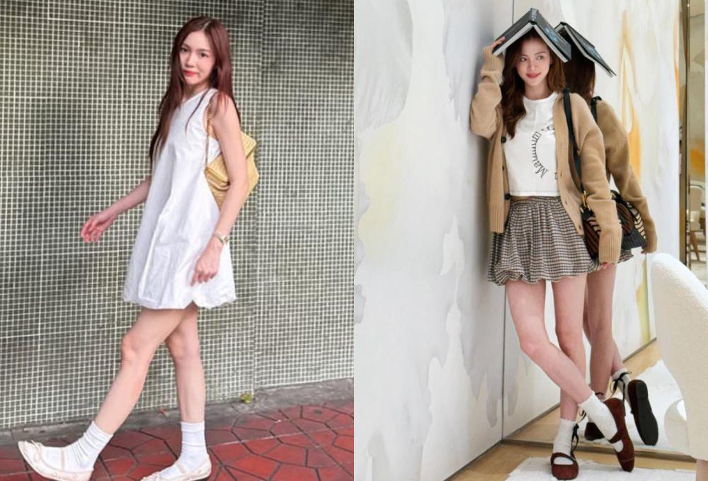 10 Inspirasi OOTD Pakai Ballet Flats ala Artis Thailand, Cute dan Chic