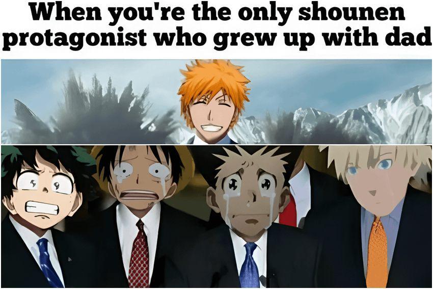 8 Meme Karakter Protagonis Anime Shounen, Hidup Tanpa Sosok Ayah?