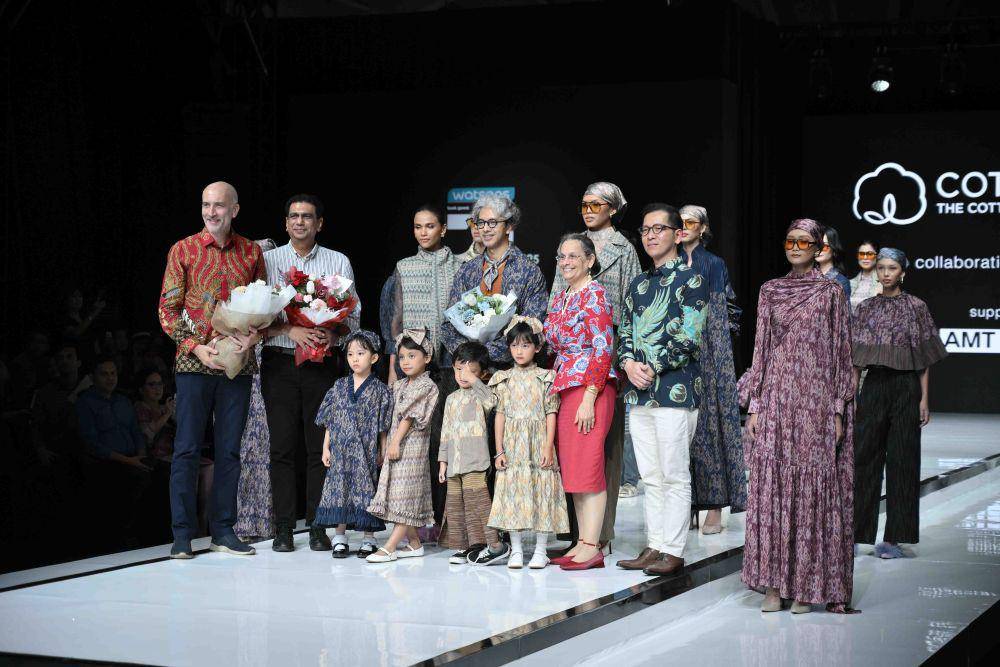 Koleksi IKAT Indonesia by Didiet Maulana di Garis Poetih Raya Festival 2025. 16 Januari 2025. (Dok. Garis Poetih Raya Festival)