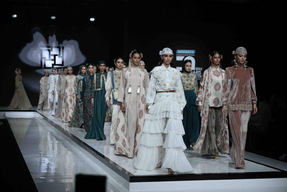 Koleksi Ivan Gunawan Prive di Garis Poetih Raya Festival 2025. 18 Januari 2025. (Dok. Garis Poetih)