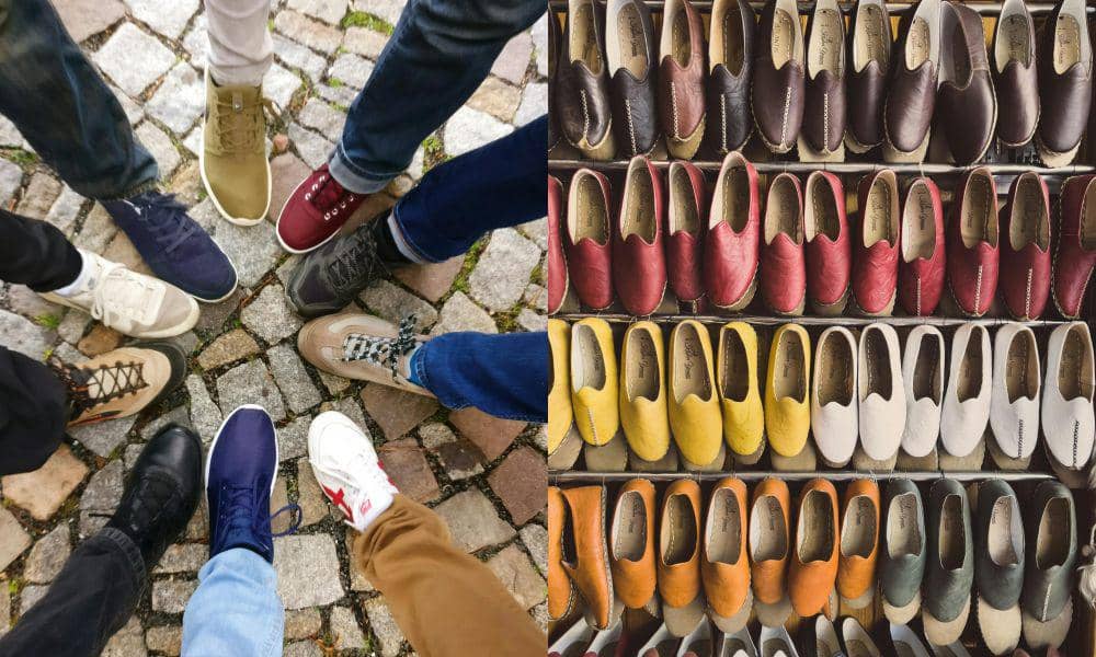 Flatshoes dan sneakers wardrobe capsule(pexels.com/Ingo Joseph)