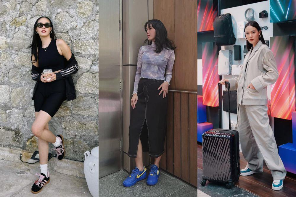 9 Ide Mix and Match Sneakers ala Della Dartyan, Trendi Banget!
