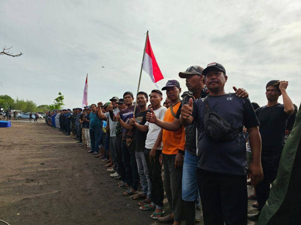 Pembongkaran Pagar Laut Dimulai Pukul 11.15 Siang