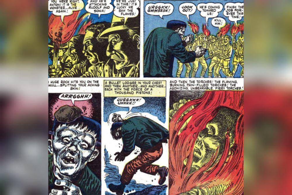 Frankenstein (dok. Marvel Comics/Menace #7: "Your Name Is Frankenstein")