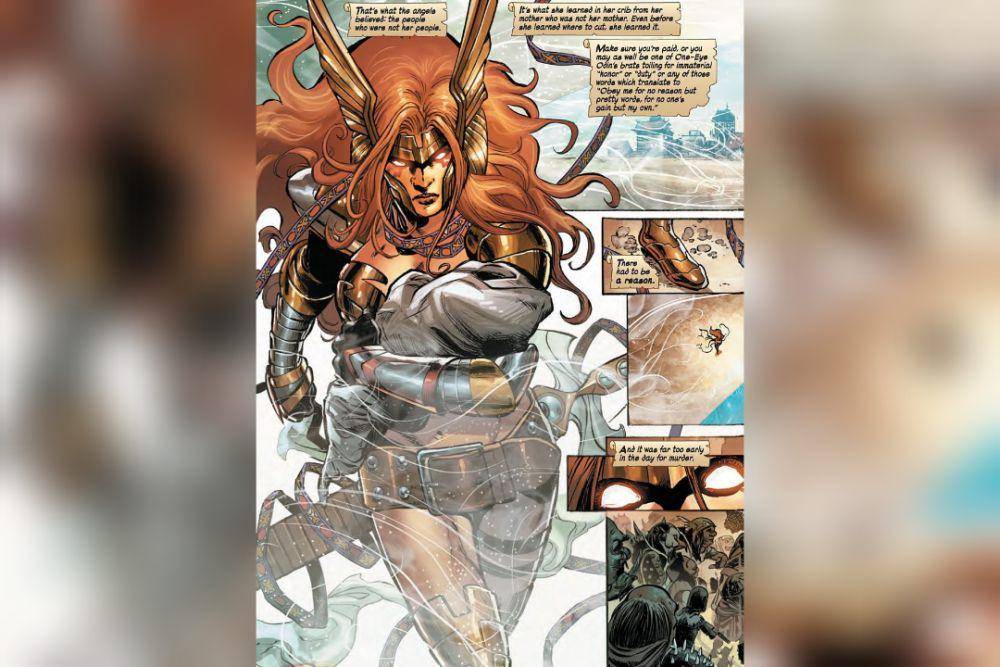 Angela (dok. Marvel Comics/Angela: Asgard's Assassin #1)