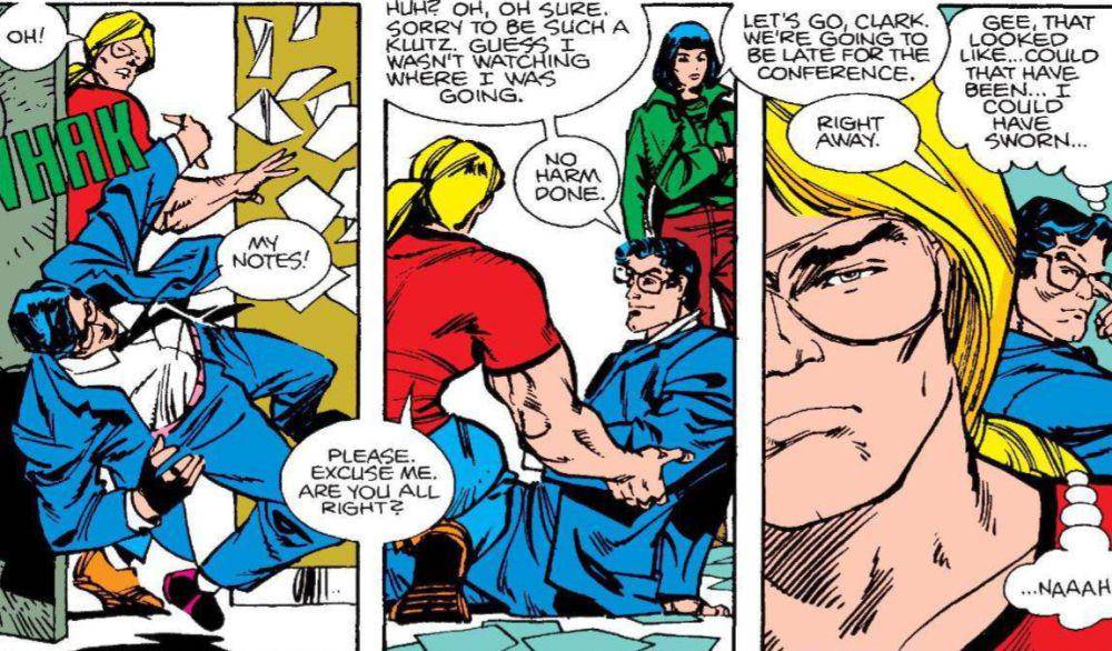 Clark Kent (dok. Marvel Comics/Thor #341)