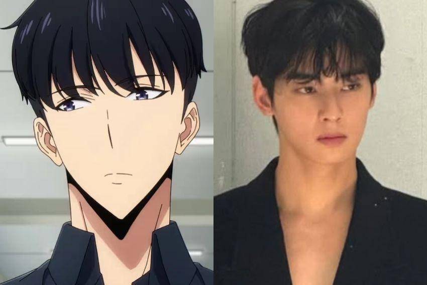 potret perbandingan para aktor yang dinilai cocok jadi Sung Jin Woo (instagram.com/eunwo.o_c | dok. A-1 Pictures/Solo Leveling)