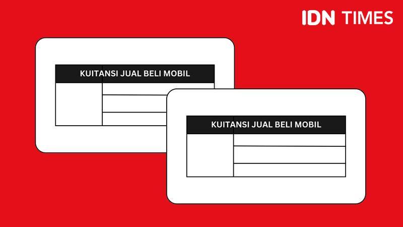 ilustrasi kuitansi jual beli mobil (IDN Times/Uswatun Khasanah)