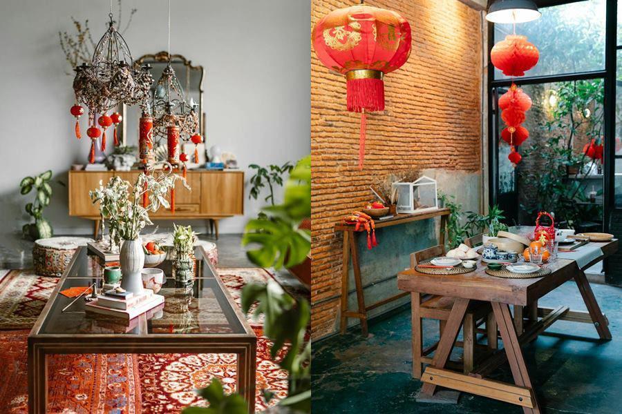 10 Inspirasi Dekorasi Rumah Bertema Imlek, Meriah Serba Merah!