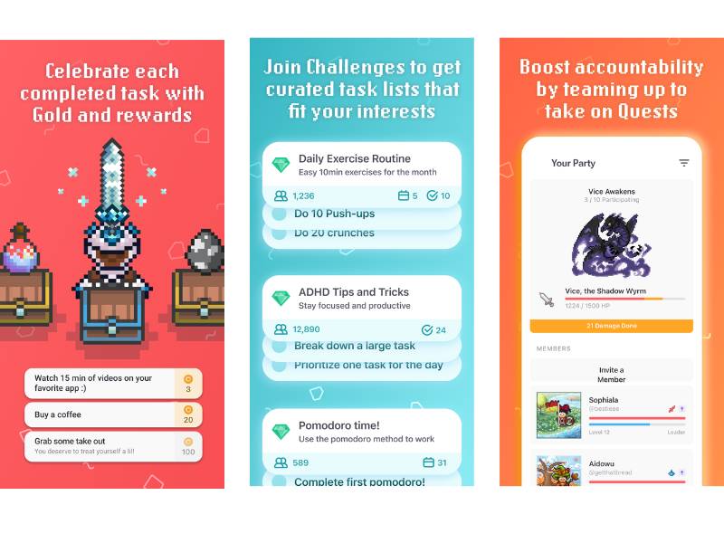 Aplikasi Habitica. (Dok. Google Play Store)