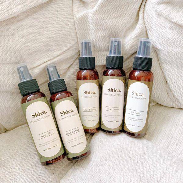 Shica Natural Deodorant spray (shopee.co.id/brandedbyme01)