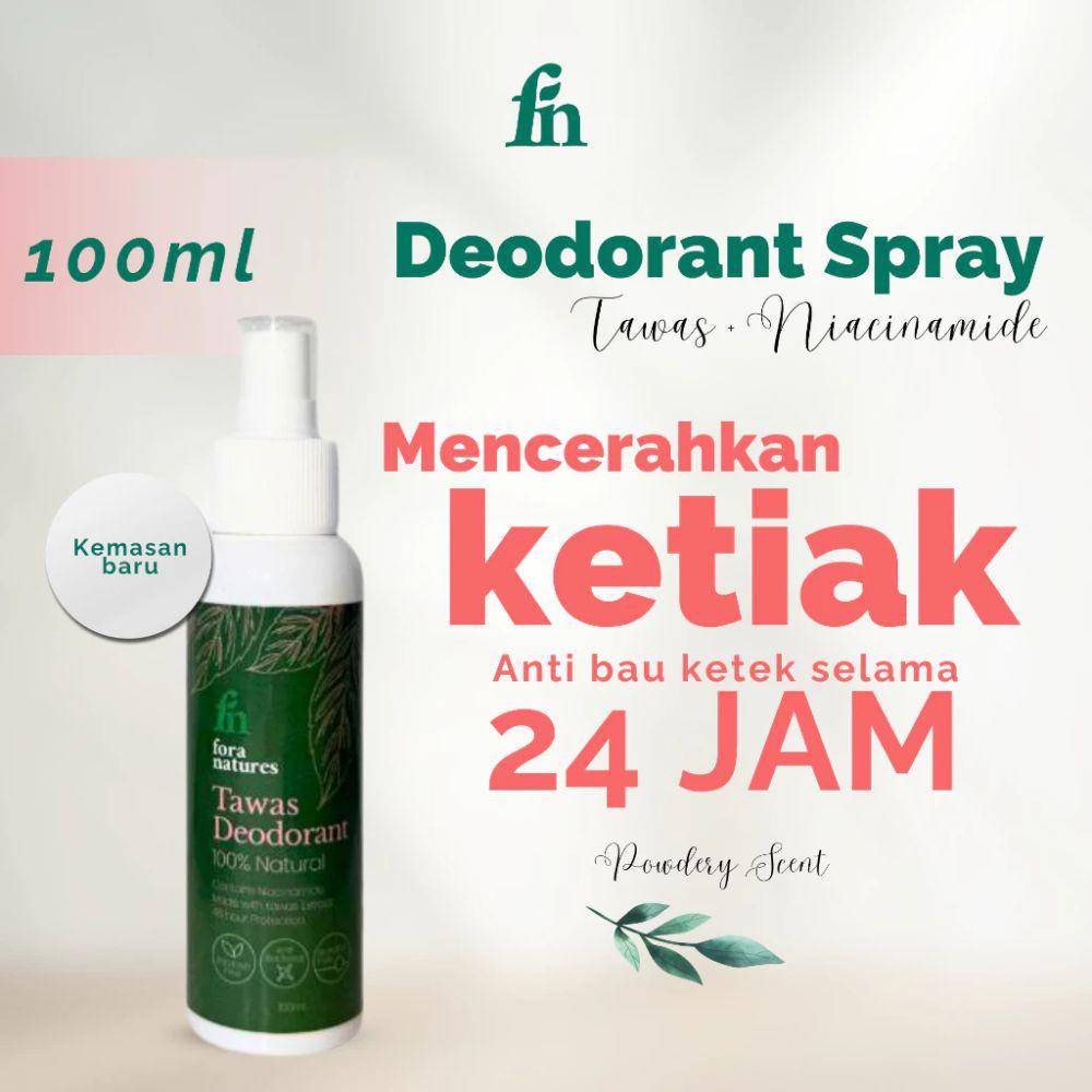 Fora Natures Deodorant Spray  (shopee.co.id/foranatures.official)
