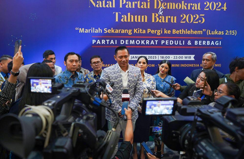 Demokrat Gelar Natal Nasional 2024, AHY Serukan Jaga Kerukunan