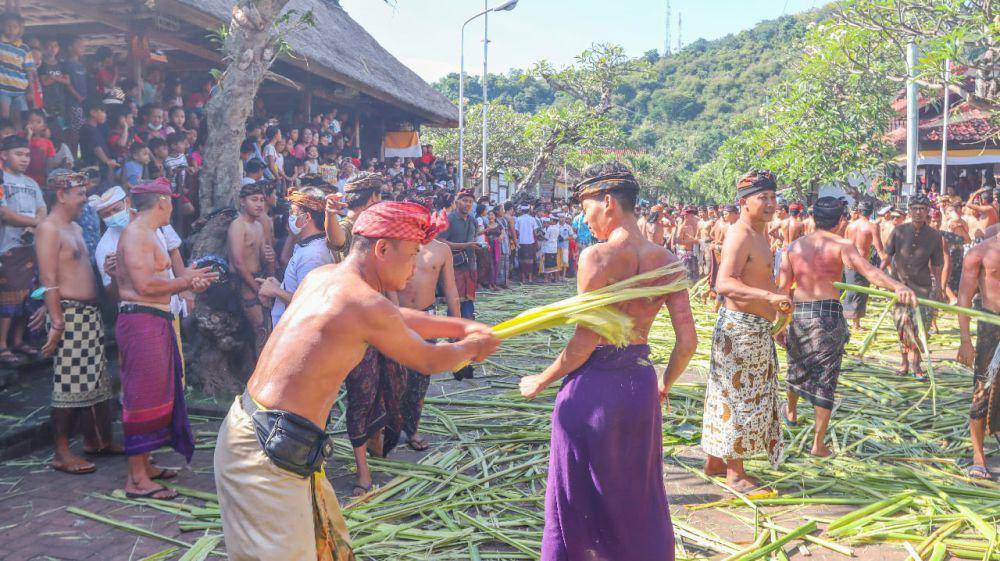 Tradisi Tatebahan di Desa Adat Bugbug, Kecamatan Karangasem. (Dok.Pribadi/Komang Geria)