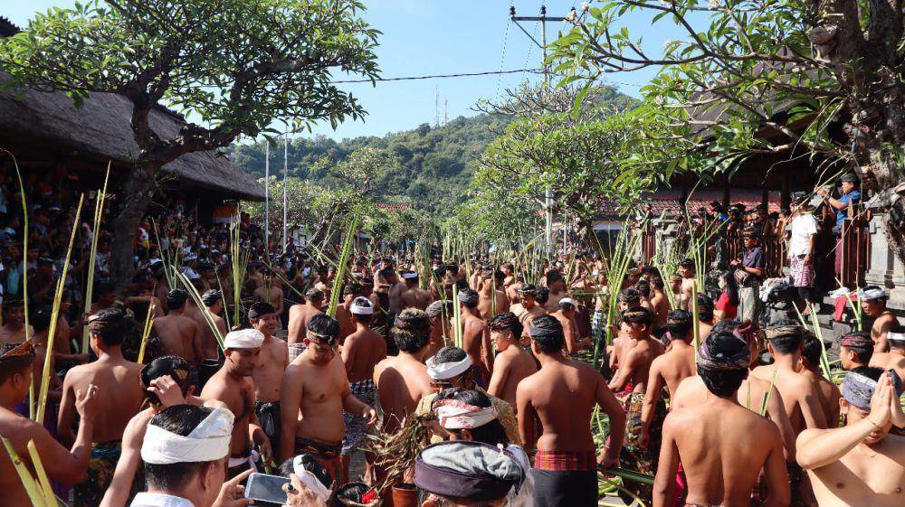 Tradisi Tatebahan di Desa Adat Bugbug, Kecamatan Karangasem. (Dok.Pribadi/Komang Geria)