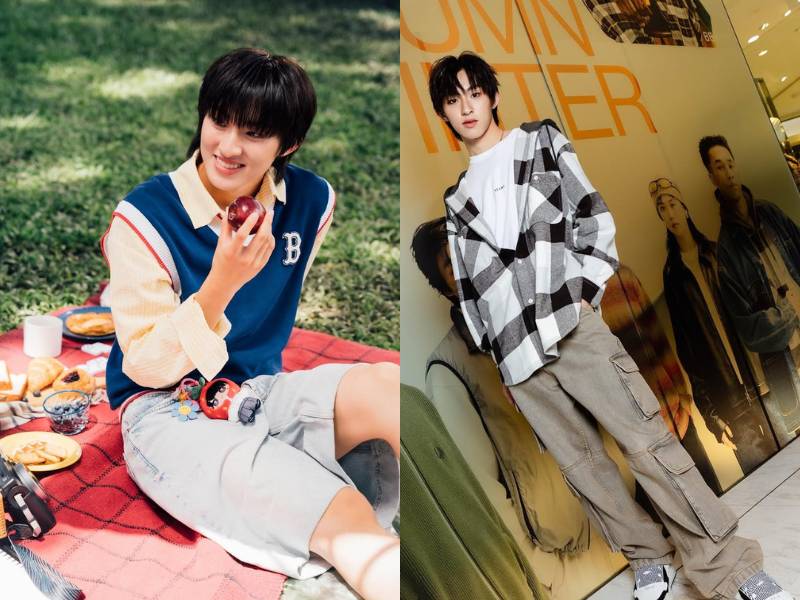 casual teen style ala Kongpob Jirojmontri (instagram.com/kongjiro)