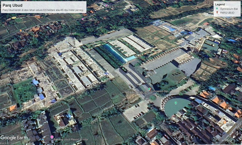 Memetakan Status Lahan di PARQ Ubud Melalui Citra Satelit