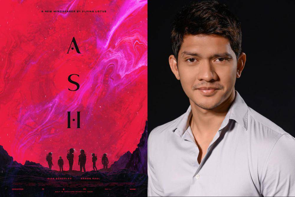 poster film Ash dan aktor Iko Uwais (dok. RLJE Films/Ash) | (instagram.com/iko.uwais)