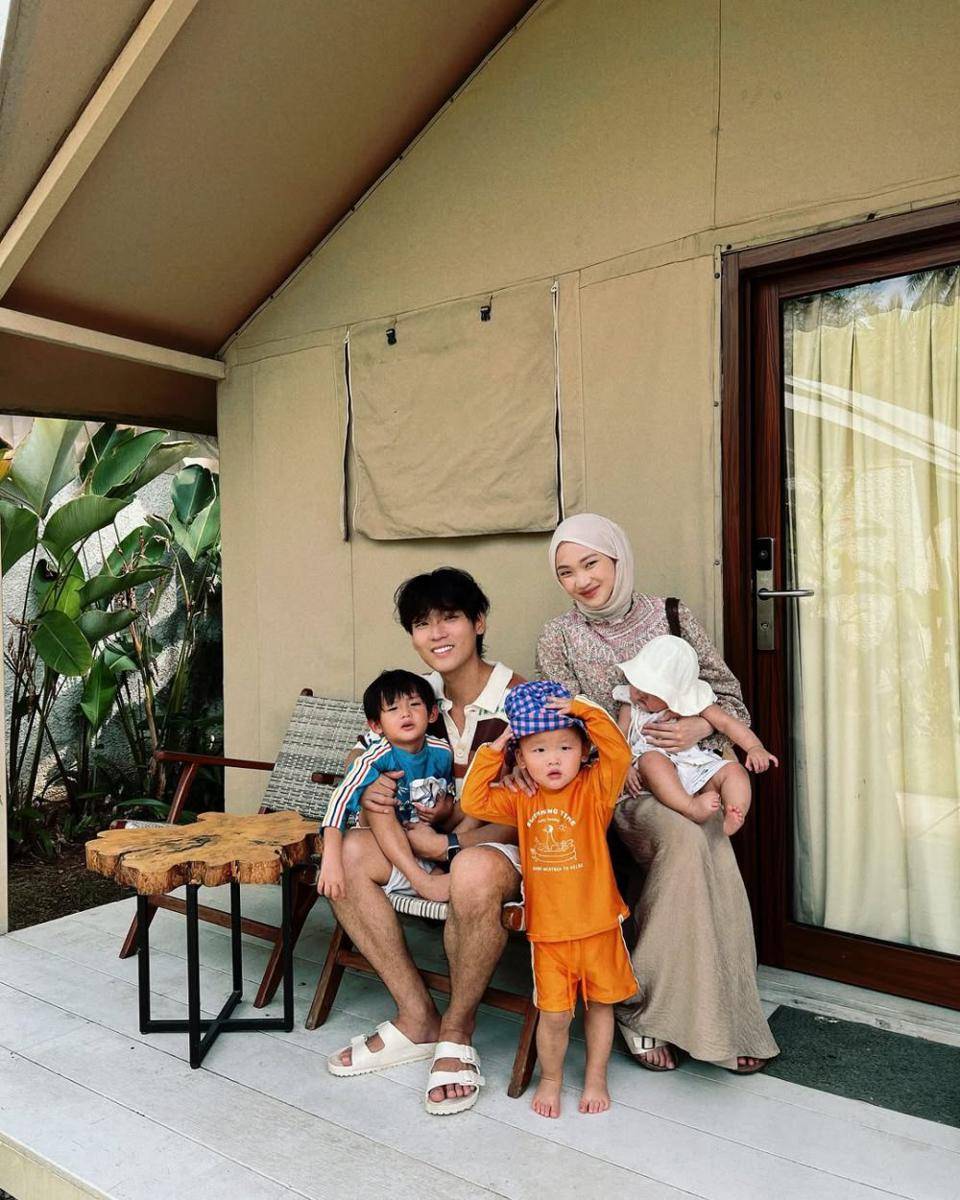potret keluarga Na Dae Hoon (instagram.com/daehoon_na)
