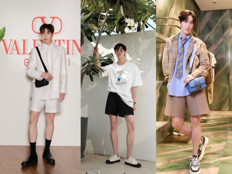 9 Ide Mix and Match Short Pants ala Tor Thanapob, So Stylish!