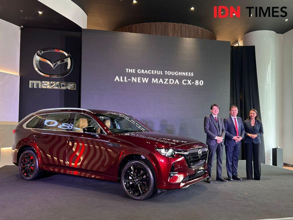 Mobil PHEV Mazda CX-80 Resmi Mengaspal di Indonesia, Berapa Harganya?