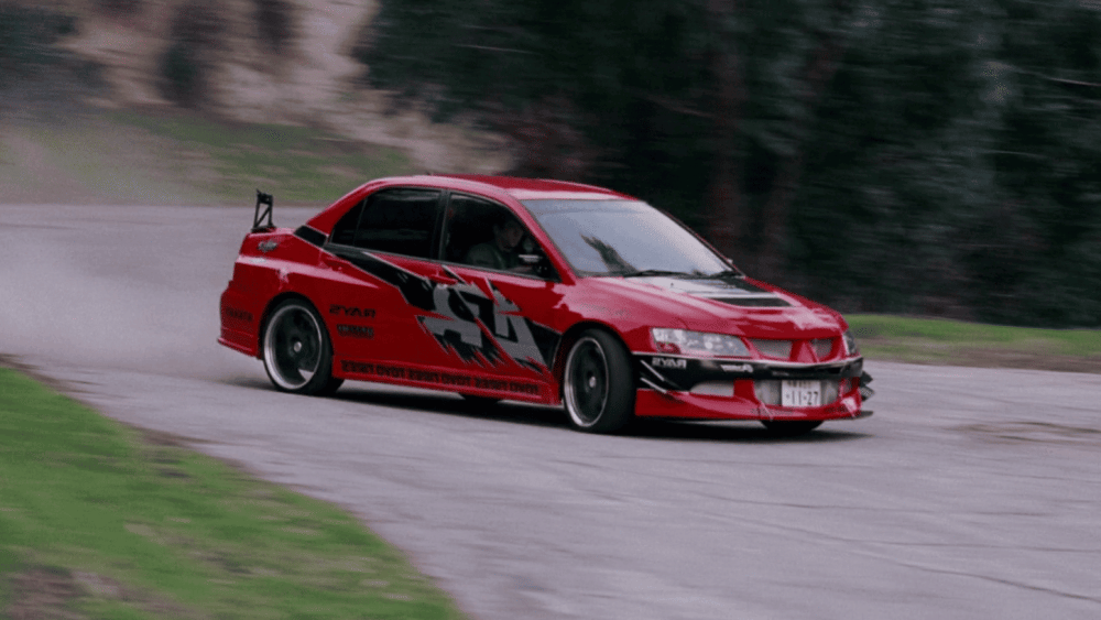 Mitsubishi Evo Lancer IX . (Dok. Universal Pictures/The Fast and Furious: Tokyo Drift)