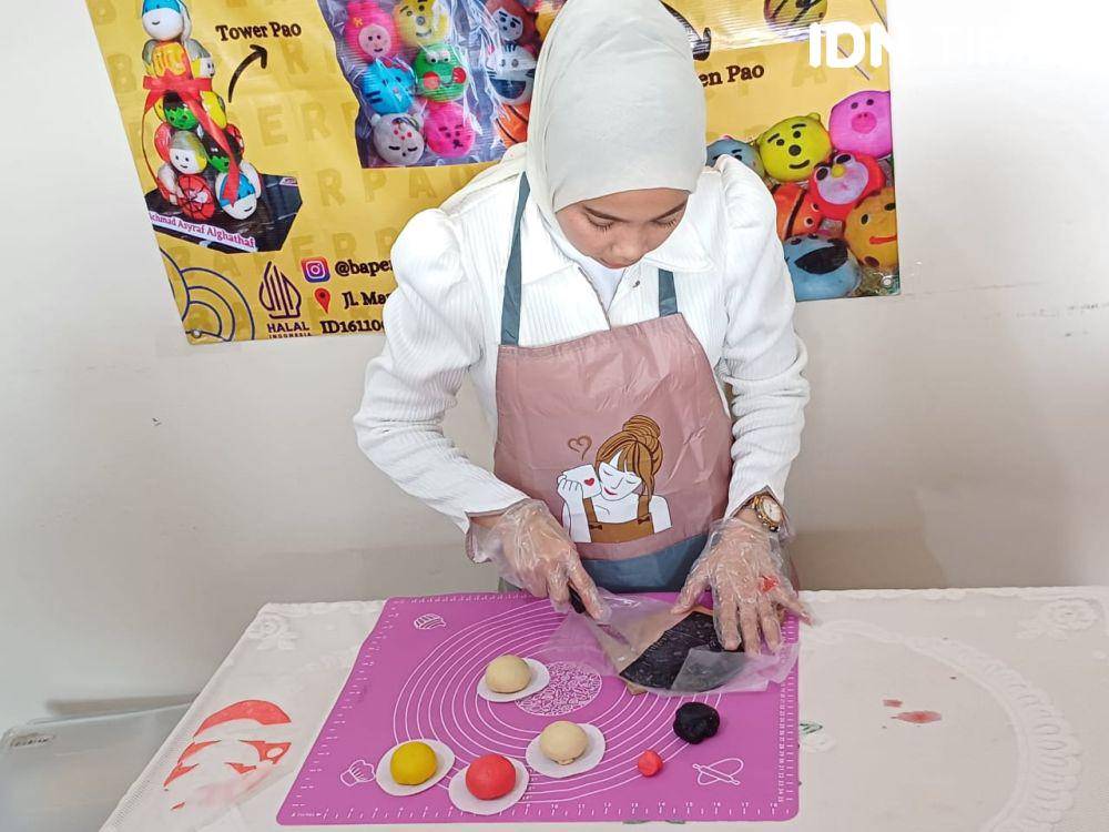 Bakpao karakter viral di Palembang (IDN Times/Feny Maulia Agustin)