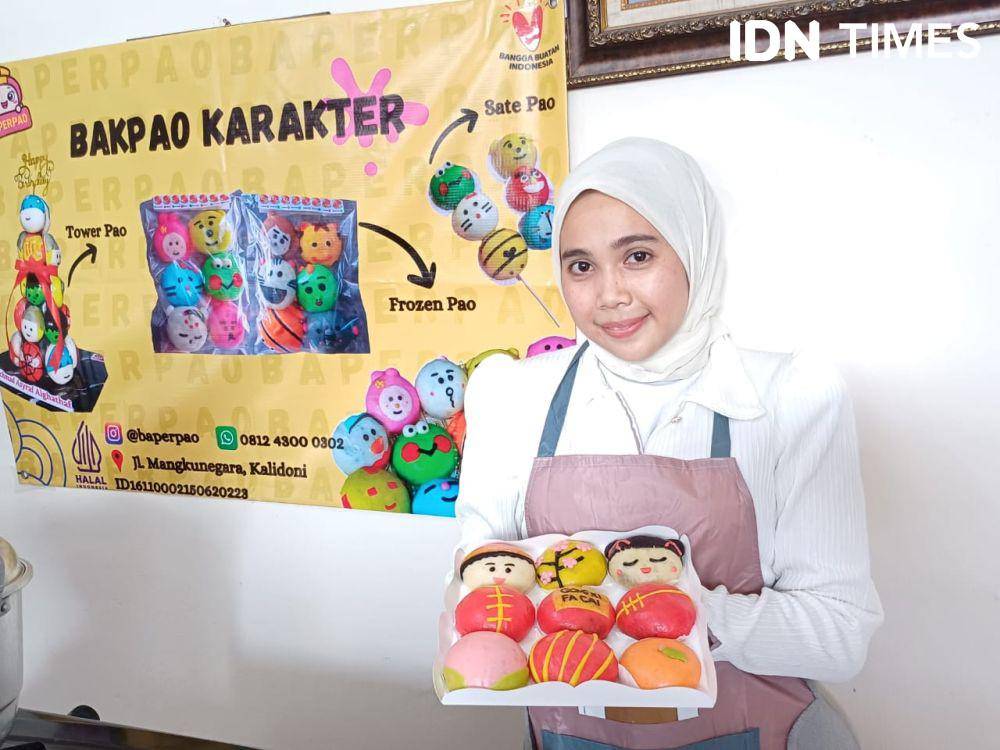 Bakpao karakter viral di Palembang (IDN Times/Feny Maulia Agustin)