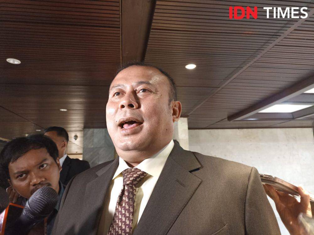 Wakil Ketua DPR RI Cucun Ahmad Syamsurijal minta Mendiktisaintek segera cairkan tukin dosen. (IDN Times/Amir Faisol/)