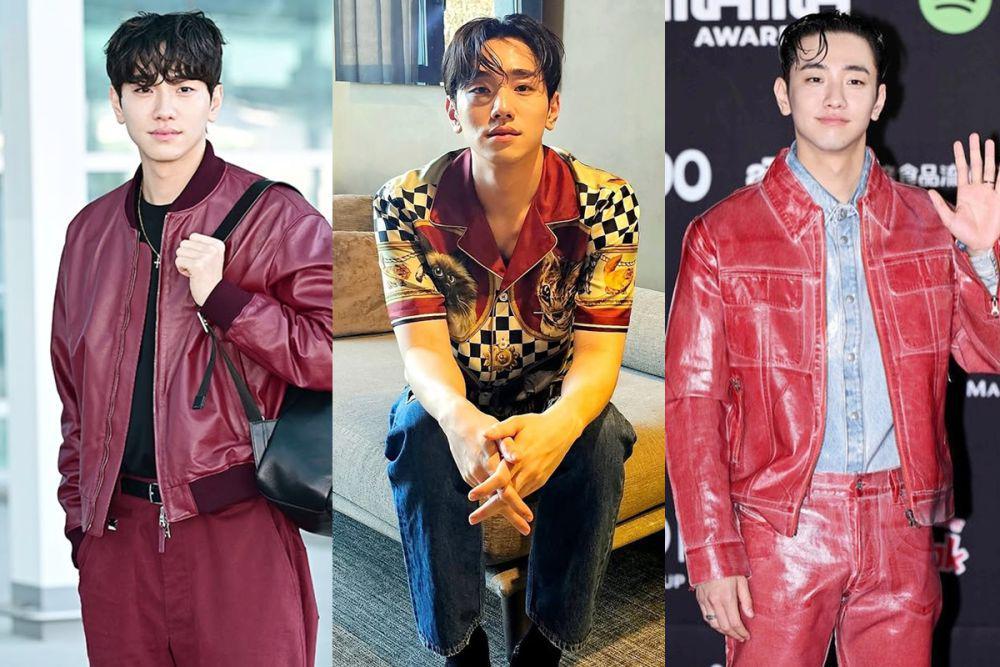 7 Ide Outfit Imlek Nuansa Merah ala Nam Yoon Su, Modis Eksentrik!