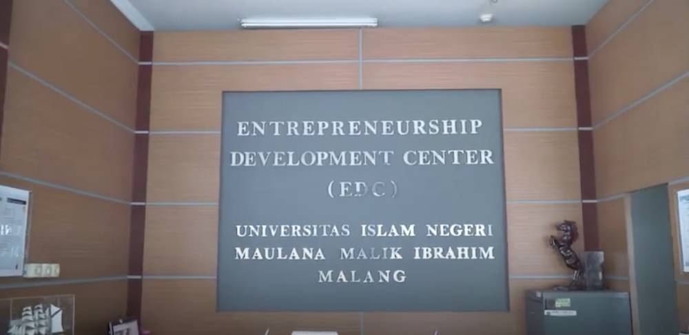 Entrepreneurship Development Center (EDC) Universitas Islam Negeri Maulana Malik Ibrahim Malang (youtube.com/UIN Maliki Malang)