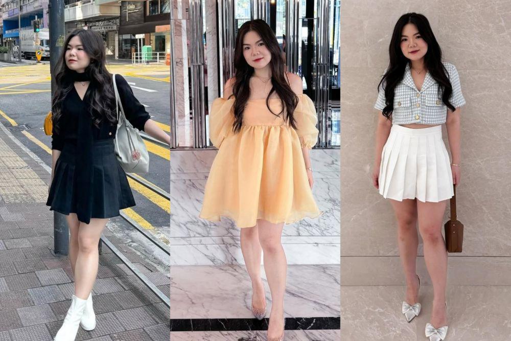 10 Padu Padan Mini Skirt dan Dress ala Shani Amelia, Cute!