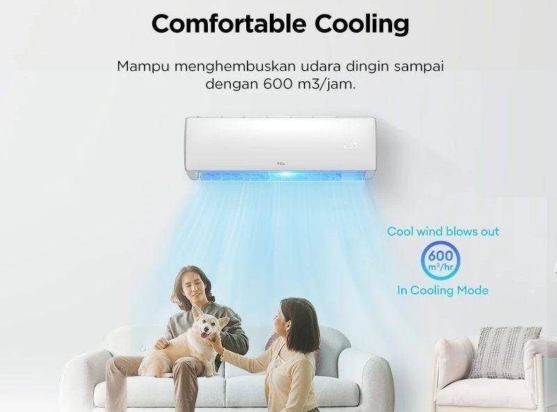 TCL AC XB Series 0,5PK (shopee.co.id/TCL Official Shop)