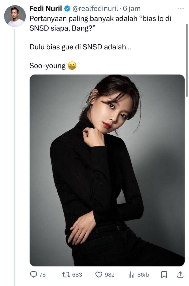postingan Fedi Nuril (x.com/@realfedinuril)