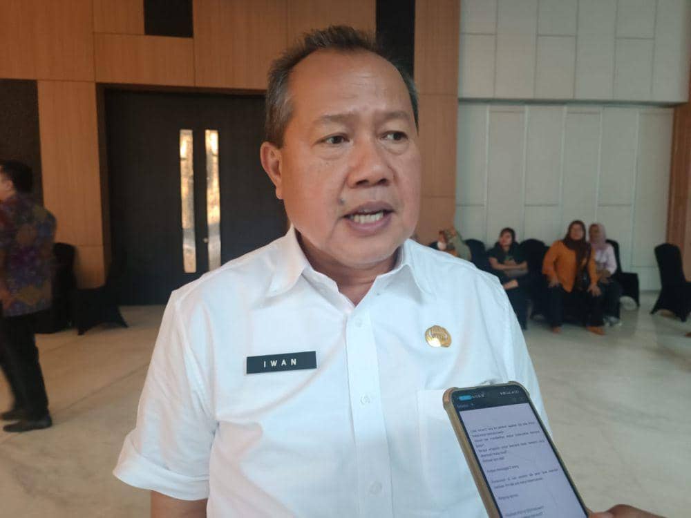 Sekretaris Daerah Kota Bandar Lampung, Iwan Gunawan. (IDN Times/Muhaimin)
