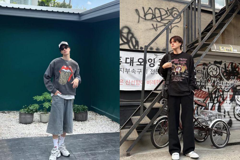 7 Inspirasi OOTD Pakai Sweatshirt ala Nani Hirunkit, Street Chic!