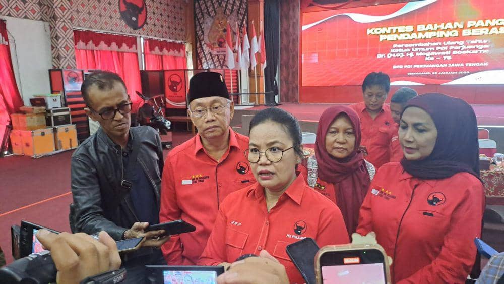 Bendahara PDIP Jateng, Agustina Wilujeng Pramesti. (IDN Times/bt)