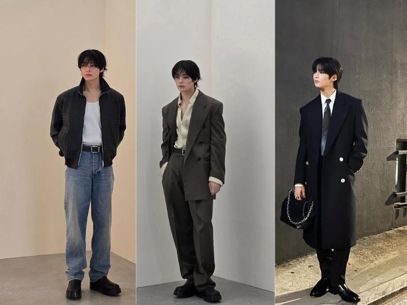 7 Inspirasi Outfit Fine Dining Romantis ala I.N Stray Kids, Classy!
