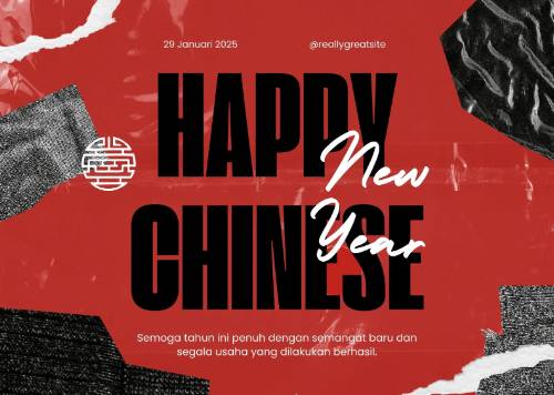 kartu ucapan Imlek 2025 (canva.com/hindiakrtv)