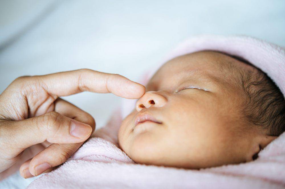 ilustrasi foto bayi sedang tidur. (freepik.com/jcomp)