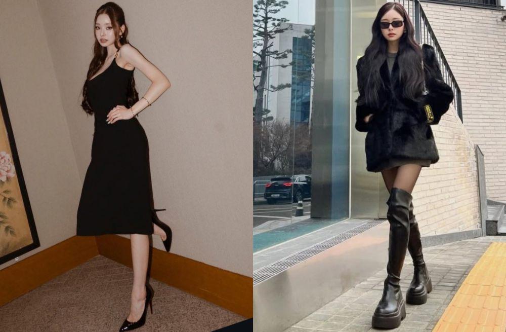 9 Inspirasi Black on Black Style ala Song Jia, Vibes Old Money!